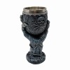 TAÇA MEDIEVAL MODELO MÃO E CAVEIRA INOX EM RESINA 180ML REF: 220037A TAÇA MEDIEVAL MODELO MÃO E CAVEIRA INOX EM RESINA 180ML REF: 220037A