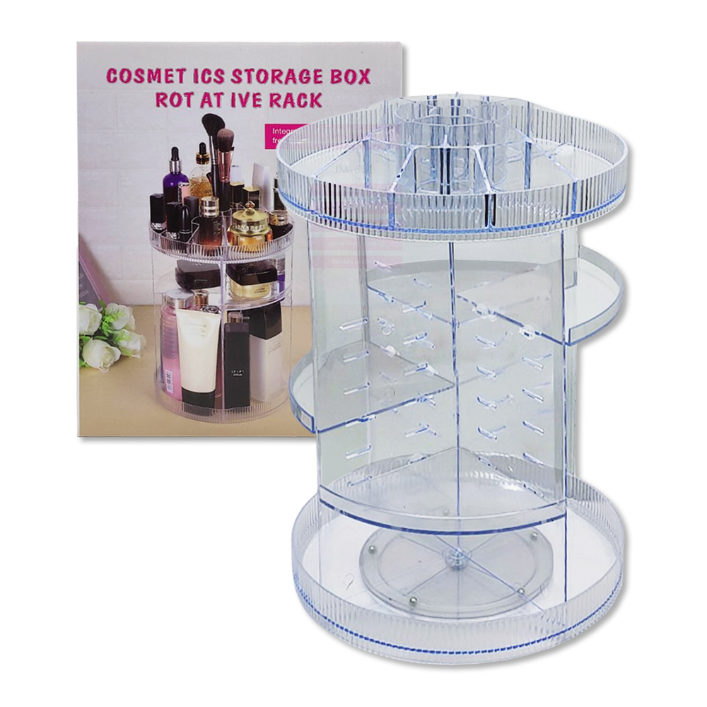 ORGANIZADOR ROTATIVO EM PLÁSTICO ACRÍLICO REF: AP849-4J