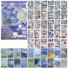 KIT COM 50 PEÇAS SORTIDAS COM 30 FOLHAS DE ADESIVOS DE PLÁSTICO E 20 PAPÉIS DECORATIVOS REF: AP240-3