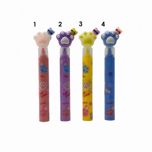 CANETA MARCA TEXTO MODELO GATINHO EM PLÁSTICO REF: HE59808 CANETA MARCA TEXTO MODELO GATINHO EM PLÁSTICO REF: HE59808