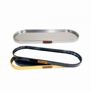 BANDEJA DECORATIVA REDONDA DE VIDRO : HD81318 BANDEJA DECORATIVA REDONDA DE VIDRO : HD81318
