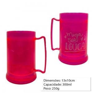 MINI CANECA GEL PC RS MIGA LOUCA REF: 99852