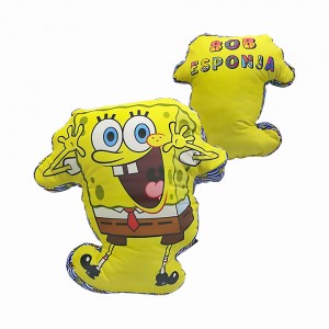 ALMOFADA FORMATO FIBRA MODELO BOB ESPONJA REF: 10065110 ALMOFADA FORMATO FIBRA MODELO BOB ESPONJA REF: 10065110