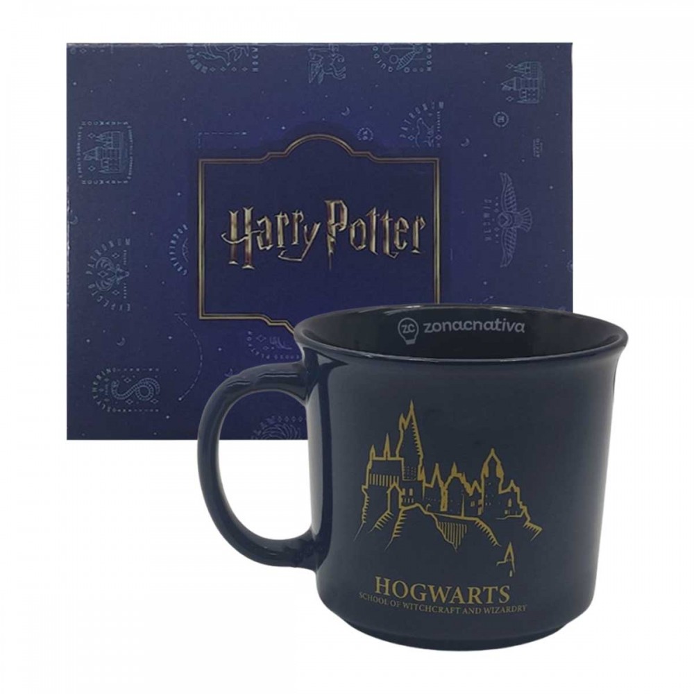 CANECA TOM MODELO HOGWARTS CASAS EM CERÂMICA 350ML REF: 10026424