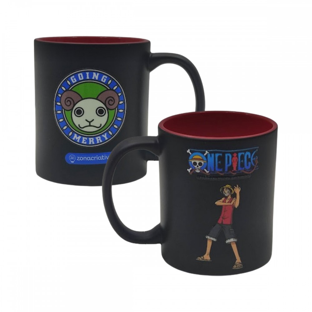 CANECA MAGIC MODELO ONE PIECE EM CERÂMICA 300ML REF: 10026467