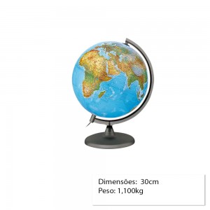 GLOBO 30CM ORION FSICO C/ LUZ  GLOBO 30CM ORION FSICO C/ LUZ