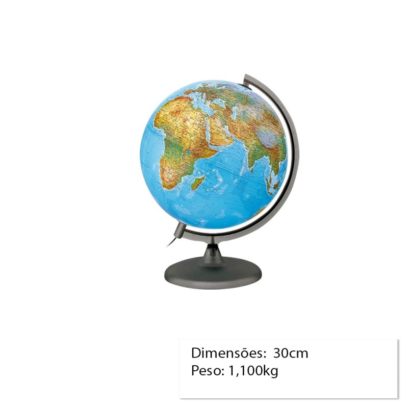 GLOBO 30CM ORION FSICO C/ LUZ 