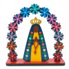 ENFEITE DECORATIVO MODELO ARCO FLORAL NOSSA SENHORA DE MADEIRA REF: 000126 ENFEITE DECORATIVO MODELO ARCO FLORAL NOSSA SENHORA DE MADEIRA REF: 000126