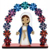 ENFEITE DECORATIVO MODELO ARCO FLORAL SANTINHA DE MADEIRA REF: 000128 ENFEITE DECORATIVO MODELO ARCO FLORAL SANTINHA DE MADEIRA REF: 000128