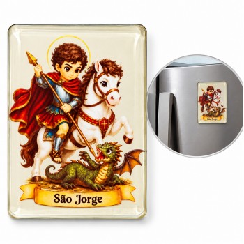 IMÃ MODELO SÃO JORGE REF: 000235 IMÃ MODELO SÃO JORGE REF: 000235