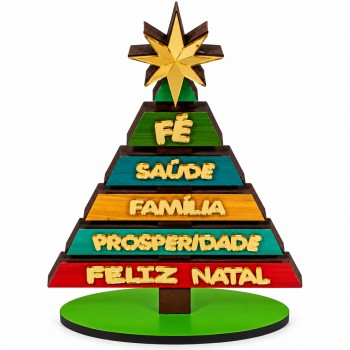 ARVORE DE NATAL DECORATIVA REF: 000249