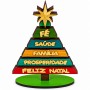 ARVORE DE NATAL DECORATIVA REF: 000249