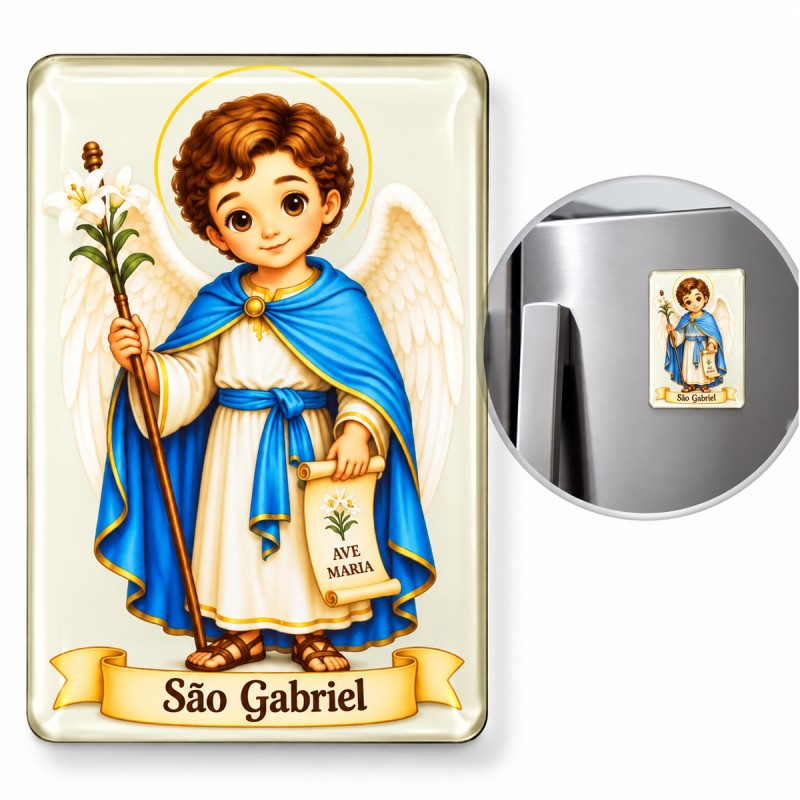 IMÃ MODELO SÃO GABRIEL REF: 000268 IMÃ MODELO SÃO GABRIEL REF: 000268