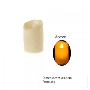 ENFEITE DECORATIVO VELA 