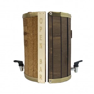 PINGÔMETRO BARRICA DE PAREDE ROLHA OVAL  REF: 01109