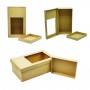 CAIXA EM MADEIRA MDF RETANGULAR REF: 100100