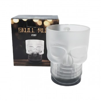 CANECA CAVEIRA SKULL DE VIDRO 500ML REF: 10023484