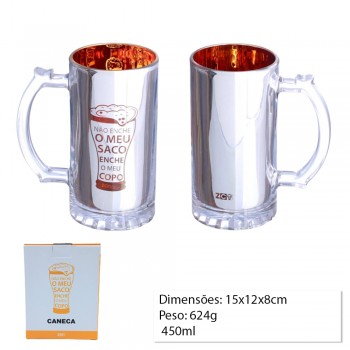 CANECA ELETROESTÁTICA MOD. CHOOP 450ML REF: 10024752