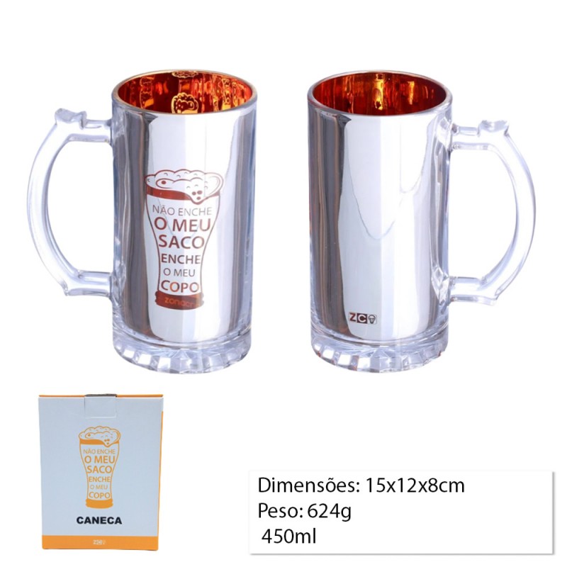 CANECA ELETROESTÁTICA MOD. CHOOP 450ML REF: 10024752
