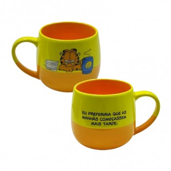 CANECA MAGGIE MODELO GARFIELD EM CERÂMICA 400ML REF: 10025927