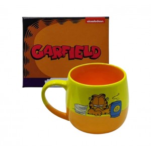 CANECA MAGGIE MODELO GARFIELD EM CERÂMICA 400ML REF: 10025927