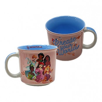 CANECA TOM MODELO PRINCESAS EM CERÂMICA 350ML REF: 10025935 CANECA TOM MODELO PRINCESAS EM CERÂMICA 350ML REF: 10025935