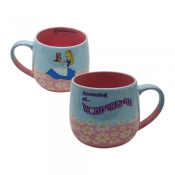CANECA MODELO ALICE EM CERÂMICA 400ML REF: 10025940 CANECA MODELO ALICE EM CERÂMICA 400ML REF: 10025940