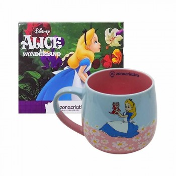 CANECA MODELO ALICE EM CERÂMICA 400ML REF: 10025940