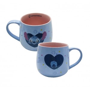 CANECA MAGGIE MODELO STITC EM CERÂMICA 400ML REF: 10025944