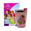 COPO DE VIAGEM MODELO PRINCESAS SEJA VOCÊ EM INOX 300ML REF: 10026057