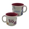 CANECA MODELO BORDADO DE VÓ EM CERÂMICA 350ML REF: 10026136 CANECA MODELO BORDADO DE VÓ EM CERÂMICA 350ML REF: 10026136