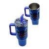CANECÃO TUMBLER COM PINGENTE MODELO STITCH ROSTINHO EM ALUMÍNIO REF: 10026398