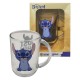 CANECA VERONA MODELO STITCH 300ML EM VIDRO REF: 10026538