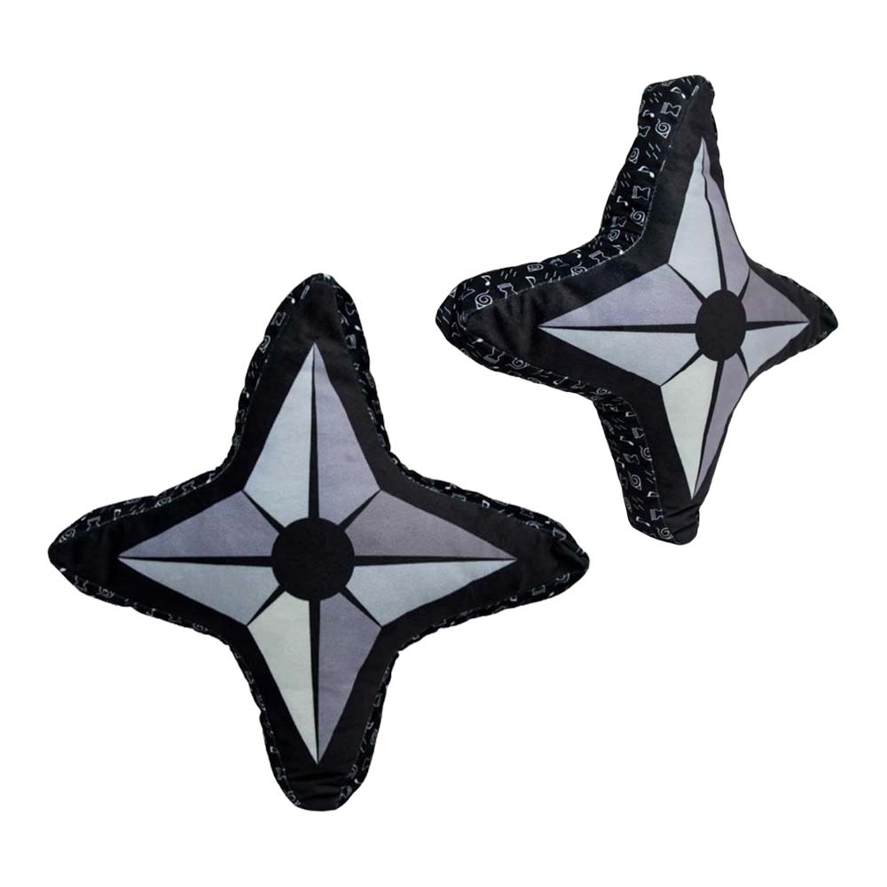 ALMOFADA FORMATO SHURIKEN MODELO NARUTO EM FIBRA REF:10064746