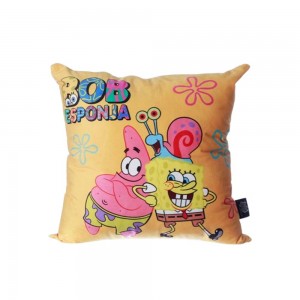 ALMOFADA MODELO BOB ESPONJA EM VELUDO DE POLIÉSTER REF: 10065108 ALMOFADA MODELO BOB ESPONJA EM VELUDO DE POLIÉSTER REF: 10065108