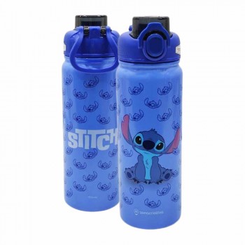 GARRAFA MODELO STITCH EM ALUMÍNIO 650ML REF: 10073511