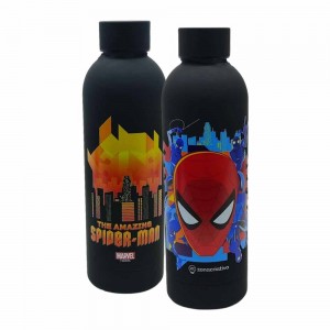GARRAFA MODELO SPIDER MAN EM ALUMÍNIO 500ML REF: 10073541