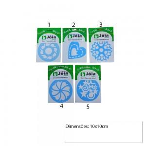 STENCIL DE PLÁSTICO P/ PINTURA REF: RD