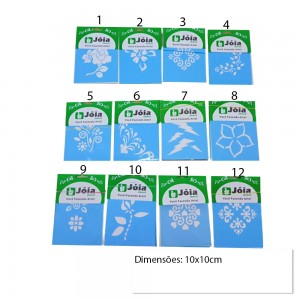 STENCIL DE PLÁSTICO PARA PINTURA 10X10 REF: JA4