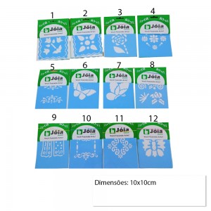 STENCIL DE PLÁSTICO PARA PINTURA 10X10 REF: JA5