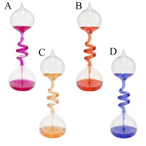 ENFEITE DECORATIVO TESÔMETRO HEBOLIDOR DE VIDRO REF: 26727