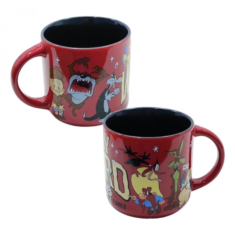 CANECA MODELO MINO LT STAY WEIRD LONEY TUNES EM CERÂMICA 410ML REF: 178969999