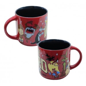 CANECA MODELO MINO LT STAY WEIRD LONEY TUNES EM CERÂMICA 410ML REF: 178969999 CANECA MODELO MINO LT STAY WEIRD LONEY TUNES EM CERÂMICA 410ML REF: 178969999