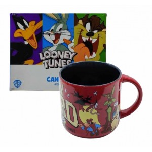 CANECA MODELO MINO LT STAY WEIRD LONEY TUNES EM CERÂMICA 410ML REF: 178969999