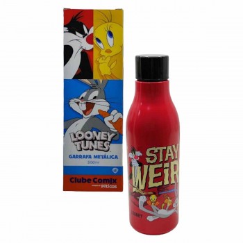 GARRAFA MODELO LOONEY TUNES LIGHT LT STAY WEIRD EM INOX 500ML REF: 179209999