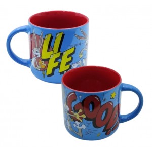 CANECA MODELO PERNALONGA LIFE EM CERÂMICA 350ML REF: 186199999 CANECA MODELO PERNALONGA LIFE EM CERÂMICA 350ML REF: 186199999