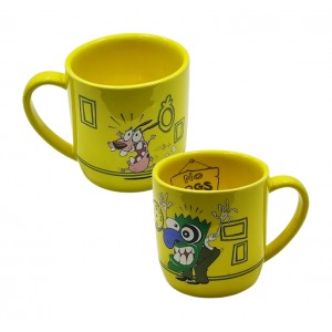 CANECA CLUB MODELO CÃO CORAGEM SUSTO EM CERÂMICA 350ML REF: 190339999 CANECA CLUB MODELO CÃO CORAGEM SUSTO EM CERÂMICA 350ML REF: 190339999