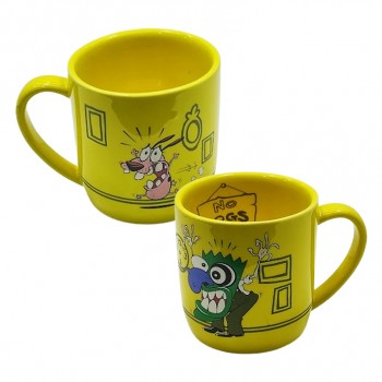 CANECA CLUB MODELO CÃO CORAGEM SUSTO EM CERÂMICA 350ML REF: 190339999 CANECA CLUB MODELO CÃO CORAGEM SUSTO EM CERÂMICA 350ML REF: 190339999