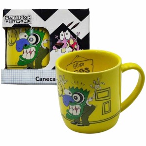 CANECA CLUB MODELO CÃO CORAGEM SUSTO EM CERÂMICA 350ML REF: 190339999 CANECA CLUB MODELO CÃO CORAGEM SUSTO EM CERÂMICA 350ML REF: 190339999