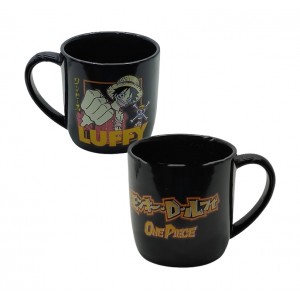 CANECA CLUB MODELO ONE PIECE LUFFY EM CERÂMICA 350ML REF: 190359999 CANECA CLUB MODELO ONE PIECE LUFFY EM CERÂMICA 350ML REF: 190359999